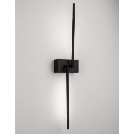 Daren LED black minimalistic double wall lamp