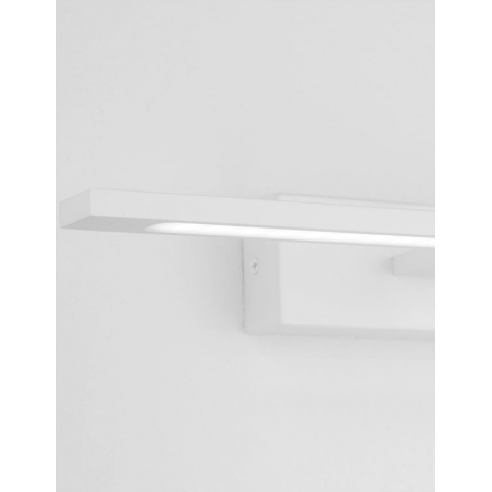 Cleos LED 41 white bathroom linear wall lamp