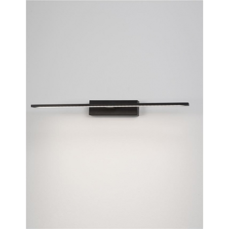  Cleos LED 62 black bathroom linear wall lamp