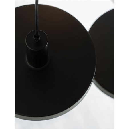 Arne 56 black pendant lamp with 3 lights