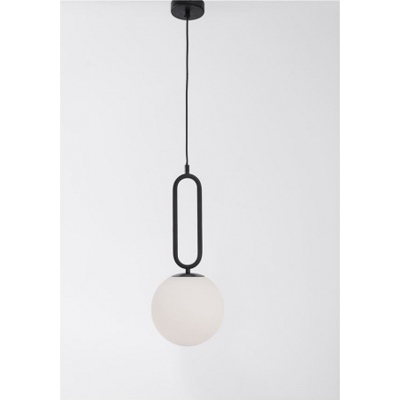 Bullet 20 white&black designer glass ball pendant lamp