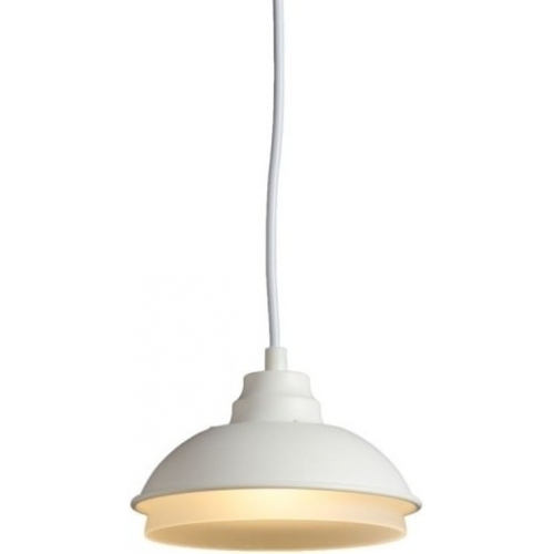 Ozi 15 Led white industrial pendant lamp