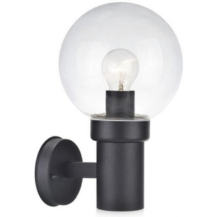 Caris black outdoor wall lamp Markslojd