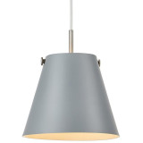 Designerska Lampa wisząca Tribe 30 Szara Markslojd do salonu i sypialni.