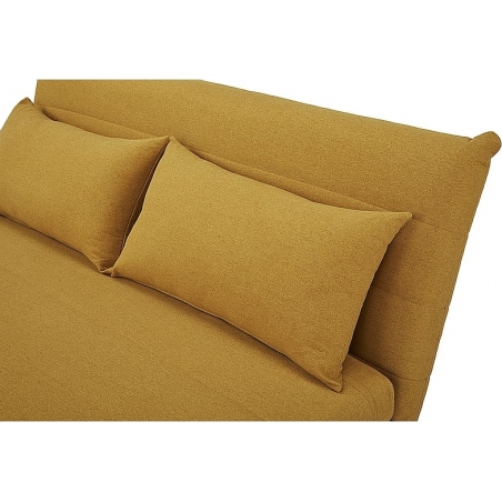 Spike II curry&beech upholstered sofa bed Signal