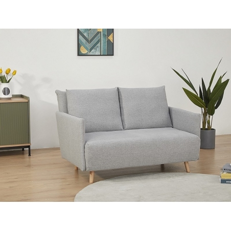 Willy 132 grey upholstered sofa bed Signal