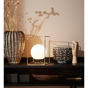 Eve gold glass table lamp Markslojd