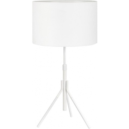 Designerska Lampa stołowa trójnóg Sling Biała Markslojd do sypialni.