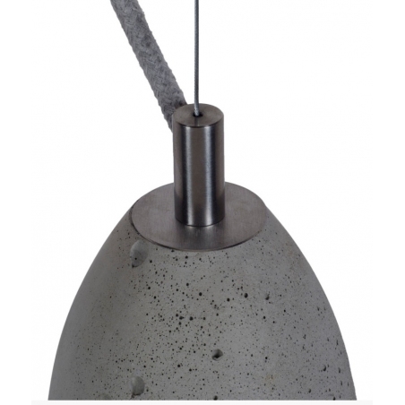 Febe 11 light grey concrete pendant lamp LoftLight