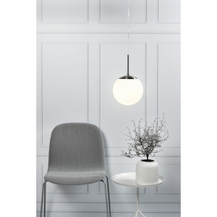 Cafe 20 white glass ball pendant lamp Nordlux