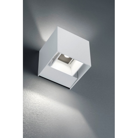 Adaja LED white outdoor wall lamp Trio