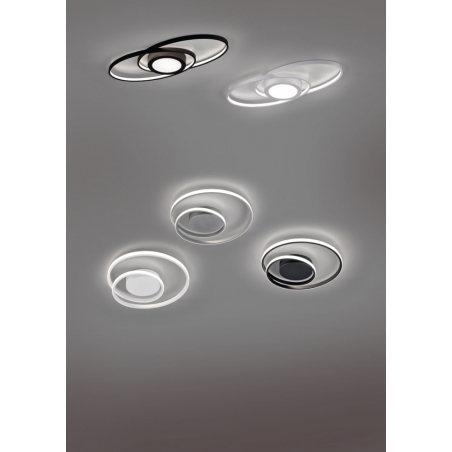 Galaxy 57 Led anthracite modern ceiling lamp Trio