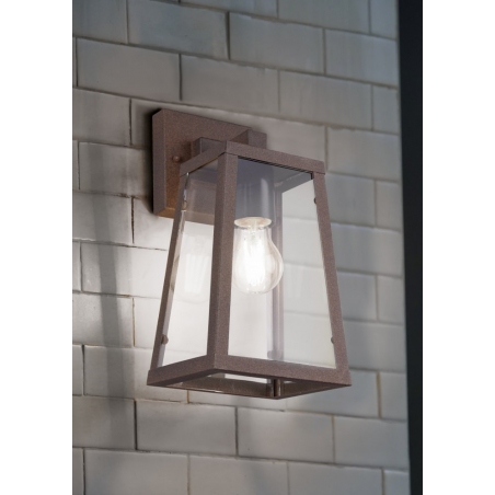 Arkansas copper outdoor wall lamp Trio