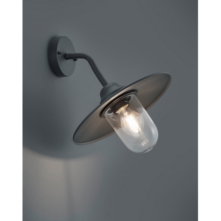 Brenta antharcite outdoor wall lamp Trio