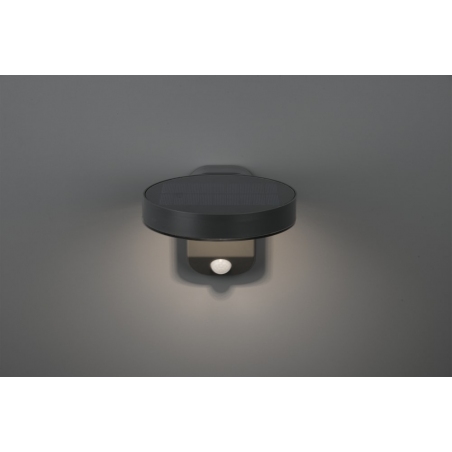 Posadas Led antharcite outdoor wall lamp with sensor Trio