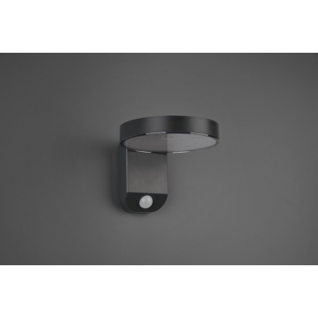 Posadas Led antharcite outdoor wall lamp with sensor Trio