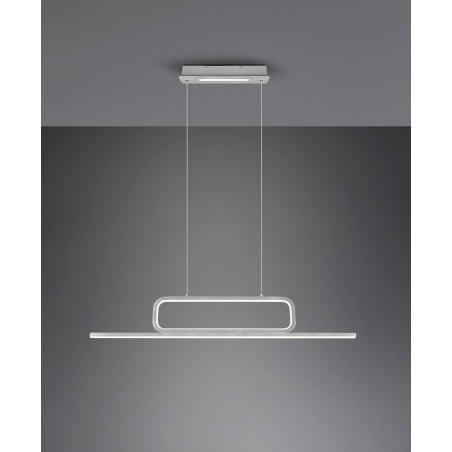 Lampa wisząca nowoczesna Aick LED 110 aluminium szczotkowane Trio