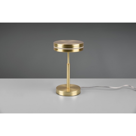 Franklin brass LED table lamp Trio