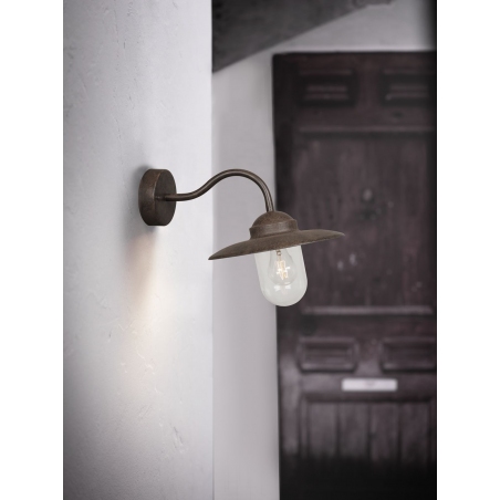 Luxembourg 26 rust outdoor wall lamp Nordlux