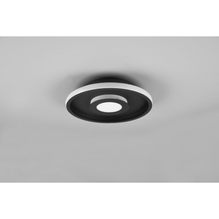 Ascari LED 30 black modern bathroom ceiling lamp Trio