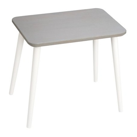 Scandi Gray 54 grey oak&amp;white rectangular coffee table Moon Wood
