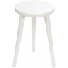 Crystal White II 47 white scandinavian stool Moon Wood