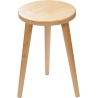 Freakexpo II 54 oak wooden stool Moon Wood