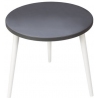 Naveen 41 graphite&amp;white round children's coffee tableMoon Wood