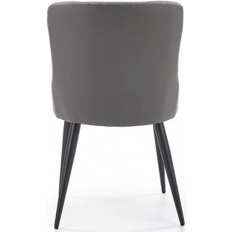 Krzesło tapicerowane K333 Szare Halmar