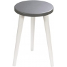Naveen 34 graphite&amp;white children's stool Moon Wood