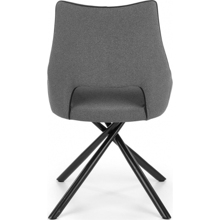 Krzesło tapicerowane K409 Szare Halmar