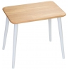 Stylowy Skandynawski stolik prostokątny Modern Oak 47 Dąb/Szary Moon Wood do salonu.