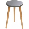 Naveen 34 graphite&amp;oak children's stool Moon Wood
