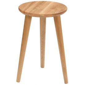 Kiara 34 oak wooden children's stool Moon Wood