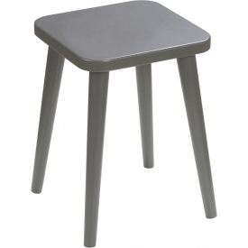 Naveen 34 graphite square children's stool Moon Wood