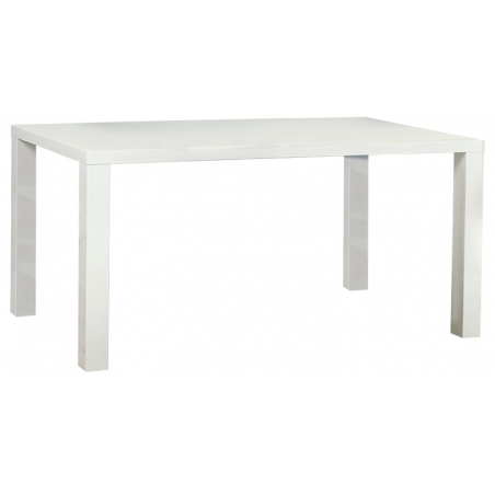 Ronald 120x80 white rectangular dining table Halmar