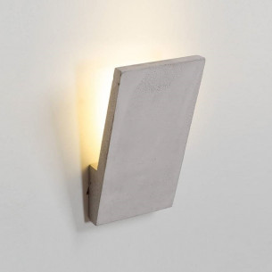 Irma LED grey concrete wall lamp LoftLight