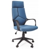 Voyager blue upholstered office armchair Halmar