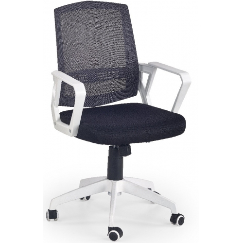 Ascot black&amp;white mesh office chair Halmar