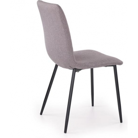 K251 grey upholstered chair Halmar