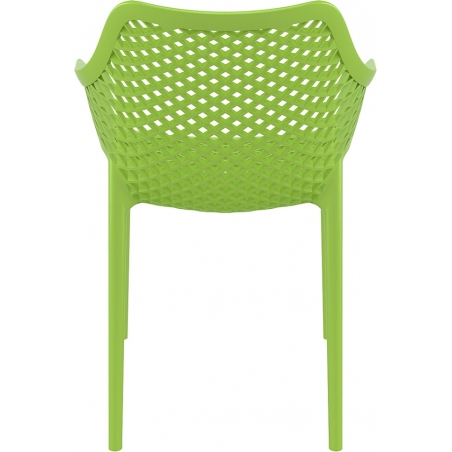 Air XL green openwork chair with armrests Siesta