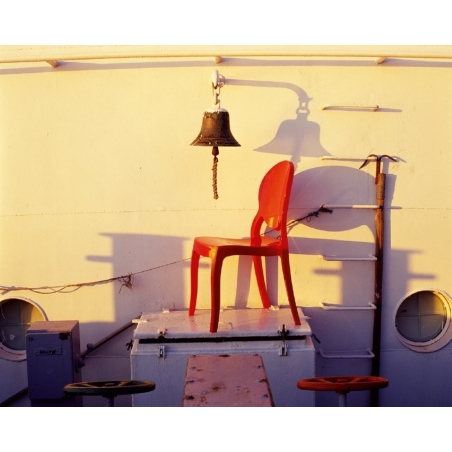 Krzesło z tworzywa Elizabeth Czerwone Siesta