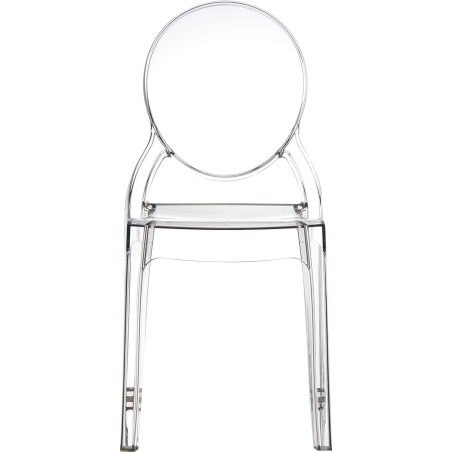 Elizabeth plastic transparent chair Siesta