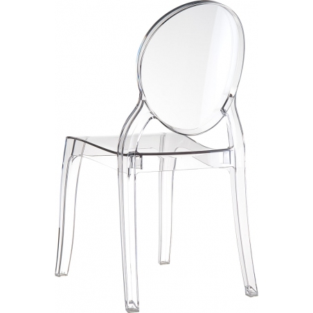 Elizabeth plastic transparent chair Siesta