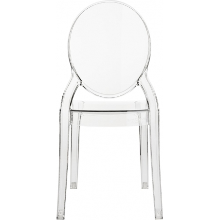 Krzesło przezroczyste z tworzywa Elizabeth Siesta