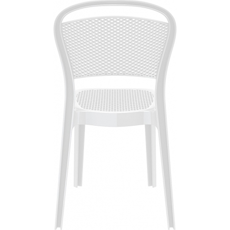 Bee white polypropylene chair Siesta
