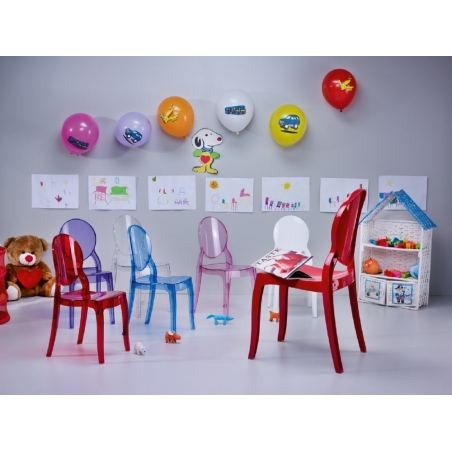Krzesło dziecięce Baby Elizabeth Różowy przeźroczysty Siesta
