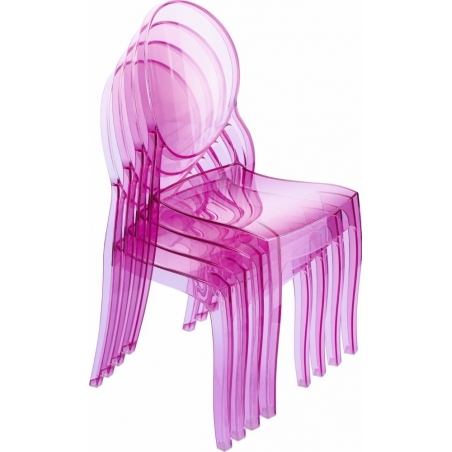 Baby Elizabeth transparent children's chair Siesta