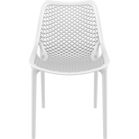 Krzesło ażurowe Air Białe Siesta
