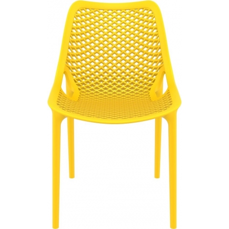 Krzesło ażurowe Air Żółte Siesta